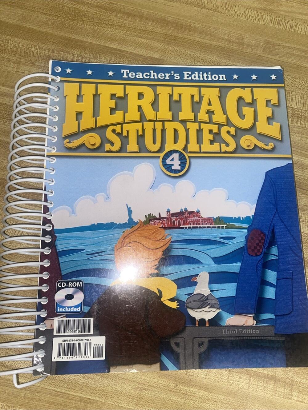BJU Press Heritage Studies 4 Teacher Edition 3rd Edition 2015 Homeschool CD